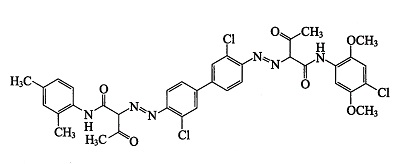 涂料用颜料176号黄新联苯胺黄SD-GRX化学结构性能介绍